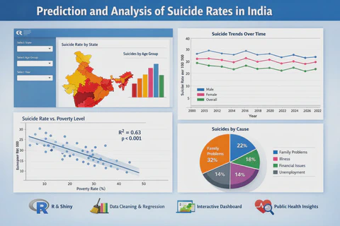 Prediction and Analysis of Suicide Rates